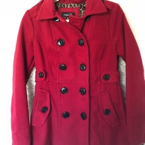 Red Peacoat